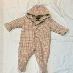 Adorable Burberry Baby Bunting (Size 12M)